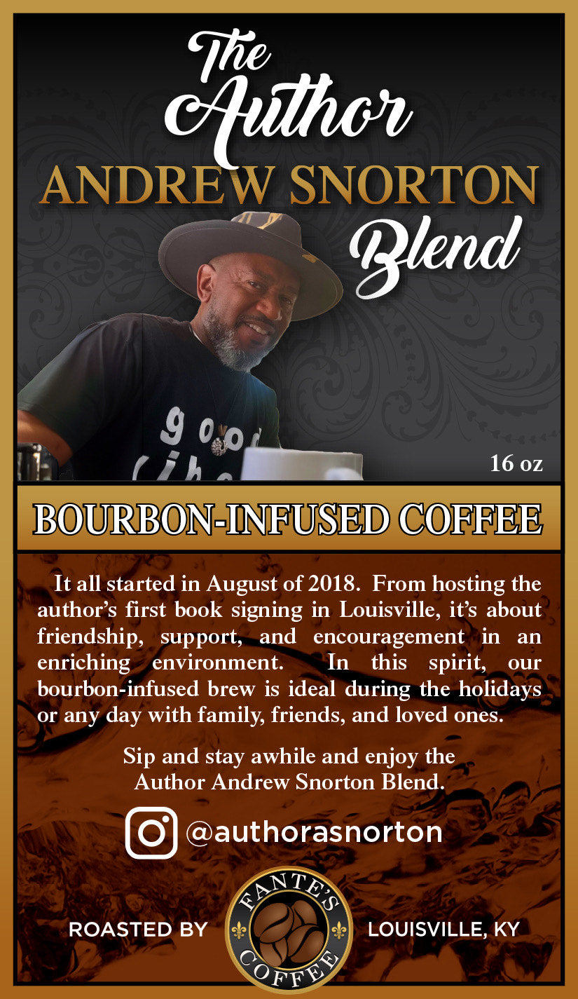Author Andrew Snorton Blend - Bourbon Infused